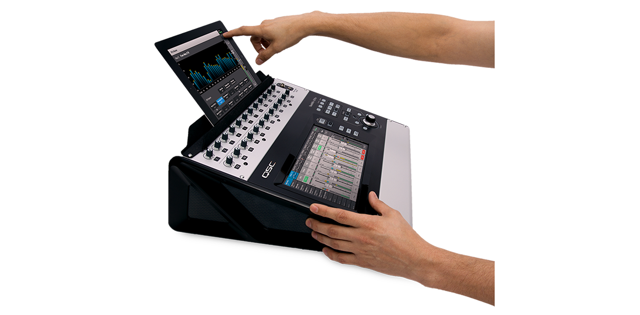 Image of person operating TouchMix-30 Pro