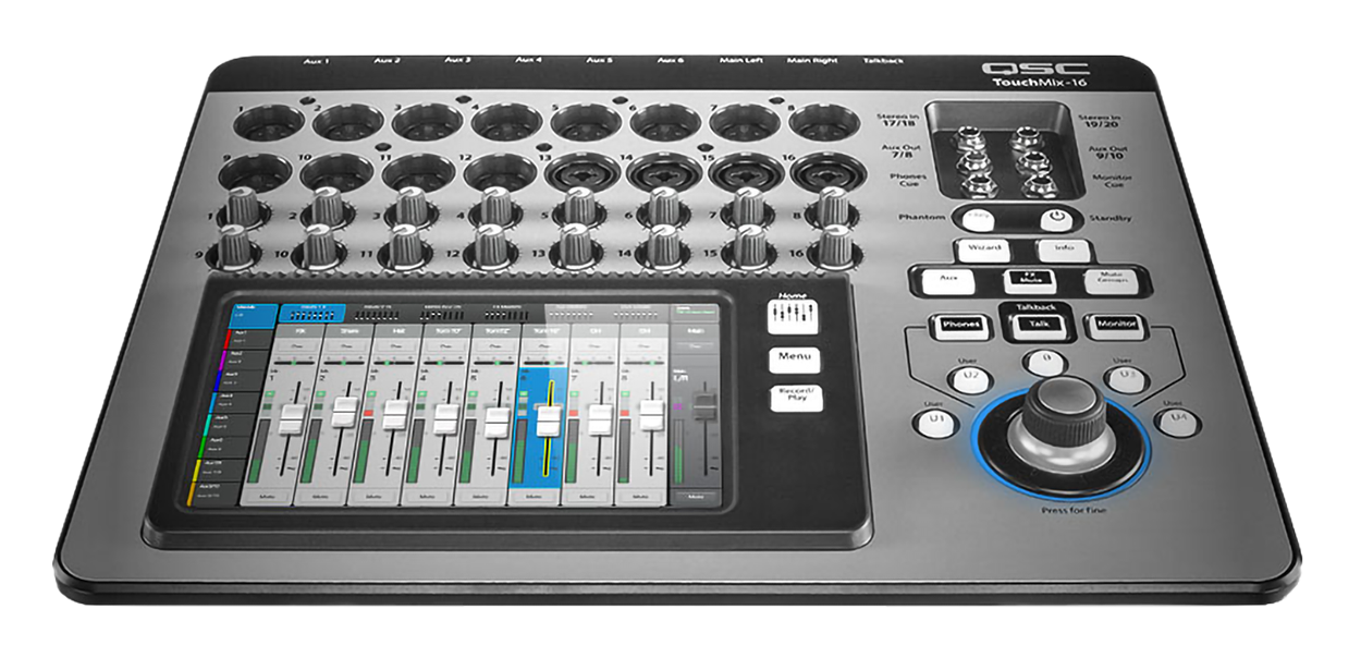Front image of TouchMix-16