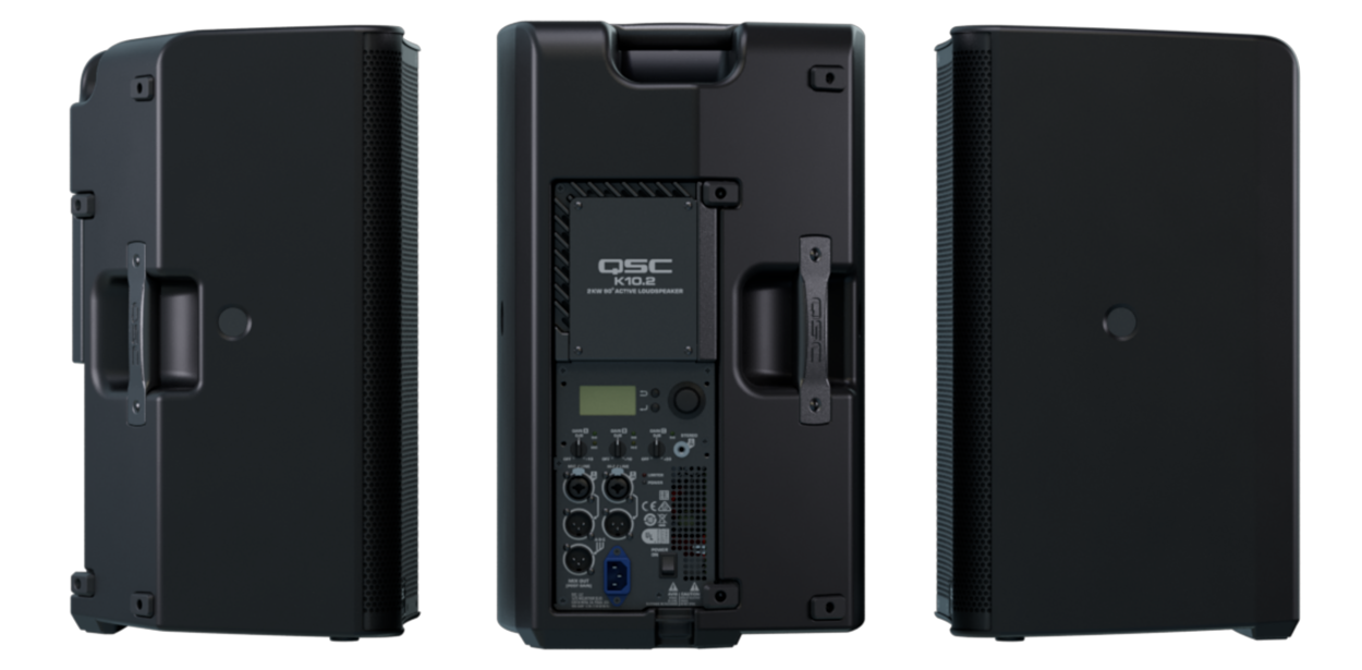 Image of the back of K10.2 speakers