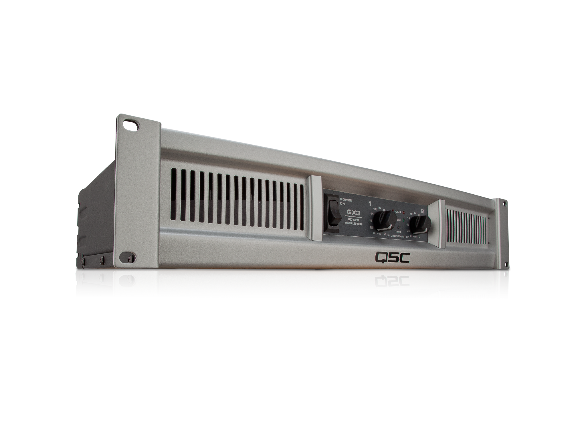 Front Right Angle Image of the CX3 amplifier