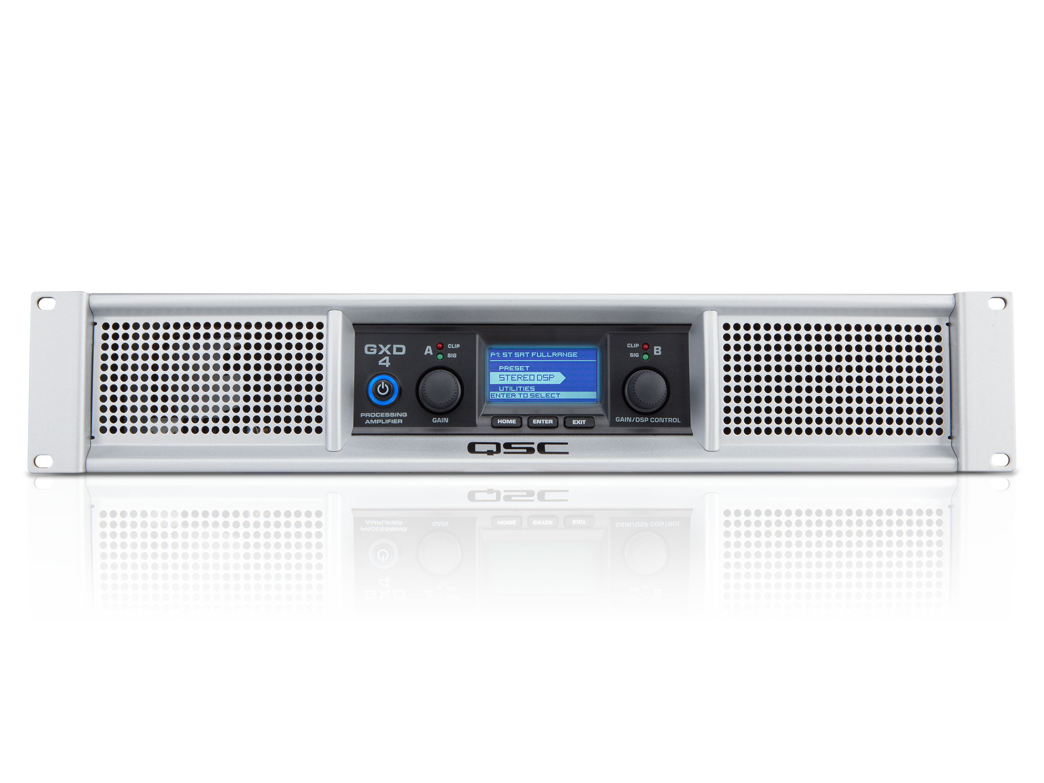 Front Image of the GXD 4 amplifier
