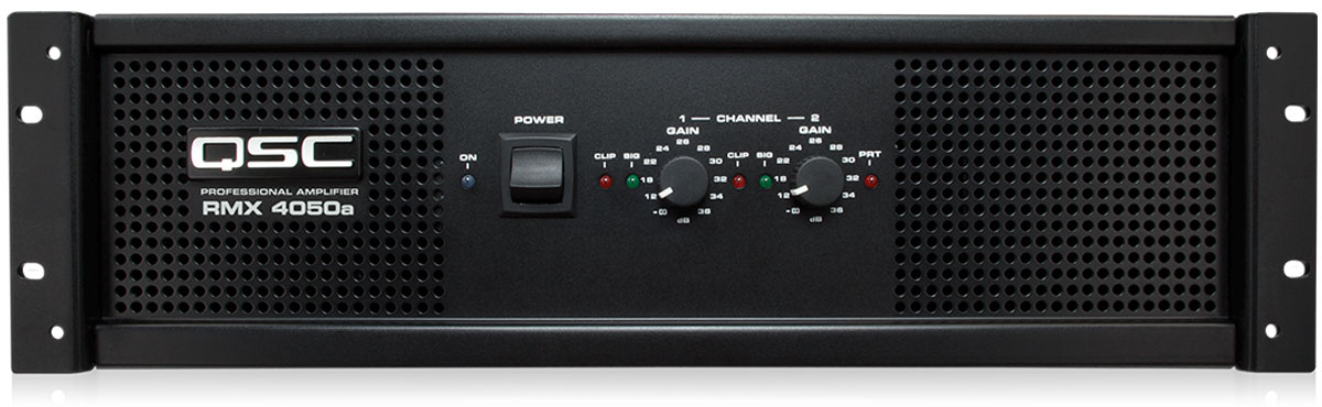 Front Image of the RMX 4050A amplifier