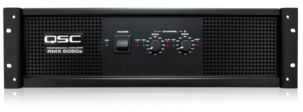Front Image of the RMX 5050A amplifier