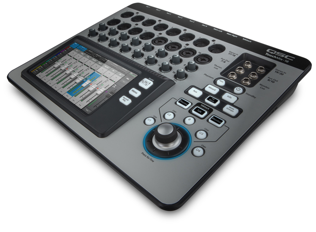 Top angle view of the TouchMix-16