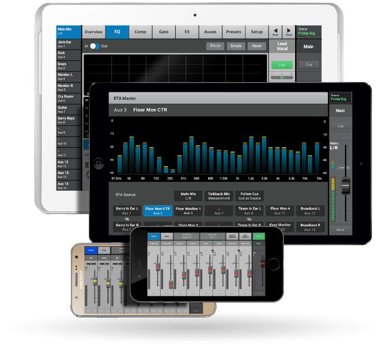 TouchMix-30 Pro Mobile Apps Image