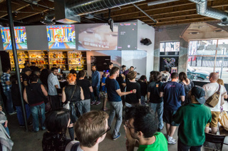 EightyTwo Lounge filled with patrons