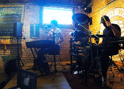 Erin &amp; The Project performing at a gig
