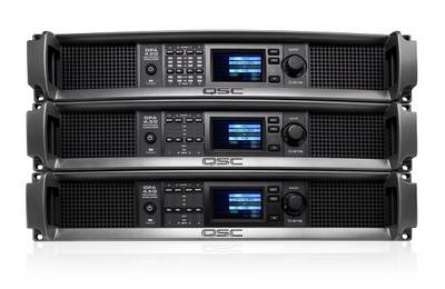 Three Stacked QSC Amplifiers